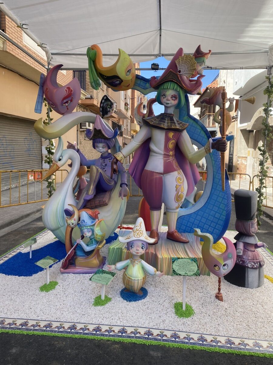 falla Fermín Galán, primer premios fallas infantiles Burjassot 2023